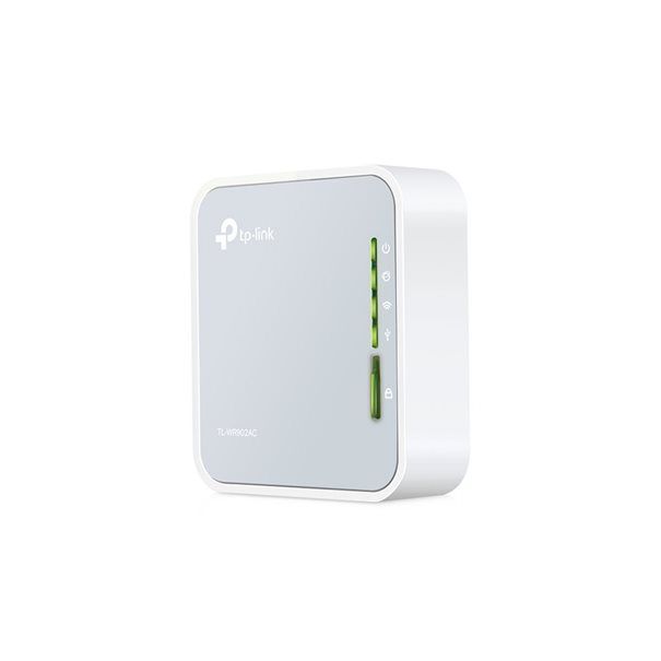 TP-LINK WLAN 433MBit Dualband Pocket Router TL-WR902AC AC750 Mini Pocket Wi-Fi Router - Image 1