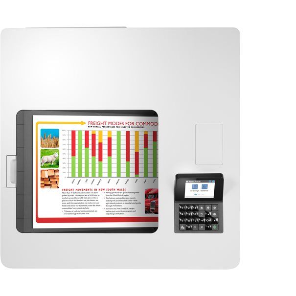 HP LaserJet Enterprise M554 dn Farbe -Duplex - Laser - A4/Legal - 1200x1200 dpi - Image 7