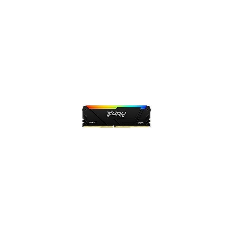 KINGSTON Memory KF432C16BB2A/8 FURY Beast Black DDR4, 3200MT/s, 8GB, RGB - Image 1