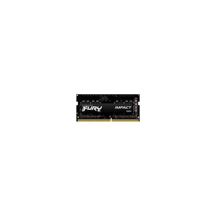 KINGSTON Memory KF432S20IB/16 ,FURY Impact DDR4 SODIMM, 3200MT/s, 16GB - Image 1
