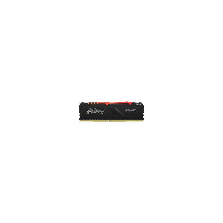 KINGSTON Memory KF436C17BB2AK2/16 FURY Beast RGB DDR4, 3600MT/s, 16GB,KIT OF 2, RGB - Image 1