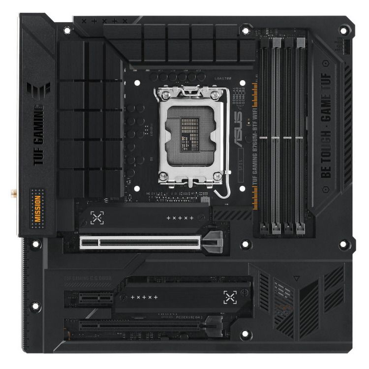 ASUS MOTHERBOARD TUF GAMING B760M-BTF WIFI, DDR5 - Image 1