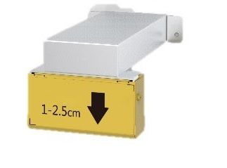 UNIVIEW WRIST TEMPERATURE MEASUREMENT TERMINAL - WALL MOUNT BRACKET - Image 1