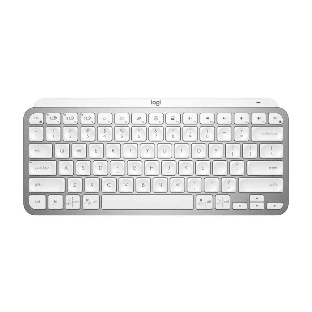 LOGITECH Wireless Keyboard Mx Keys Mini Pale Grey For Mac - Image 1