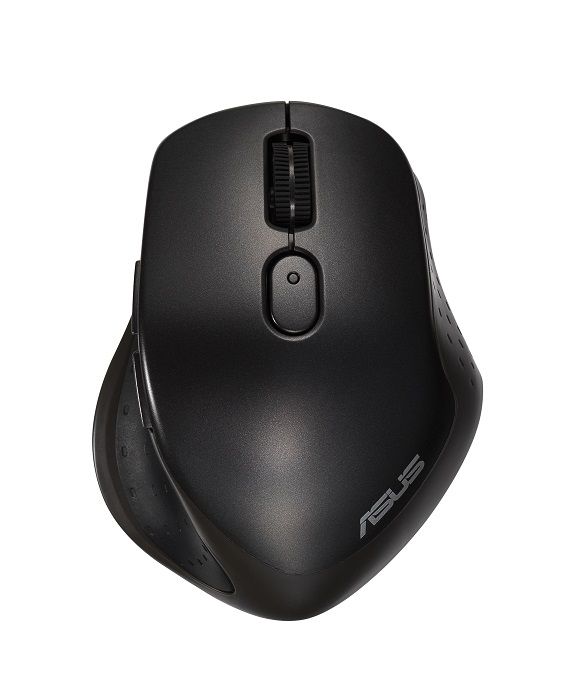 ASUS MOUSE OPTICAL MW203 Multi-Device Wireless Silent Mouse Black - Image 1