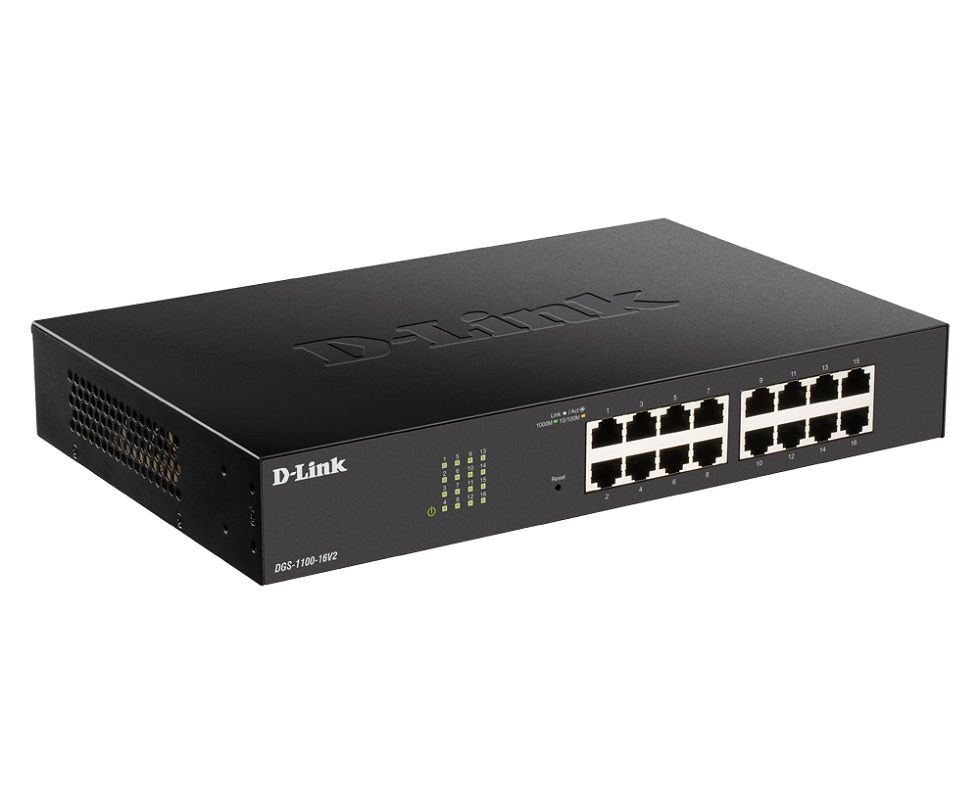 D-LINK DGS-1100-16V2 16-Port 10/100/1000Mbps - Image 1