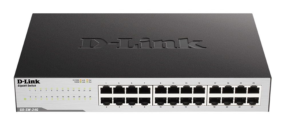 D-LINK SWITCH GO-SW-24G 10/100/1000 Mbps D-LINK SWITCH GO-SW-24G 10/100/1000 Mbps - Image 1