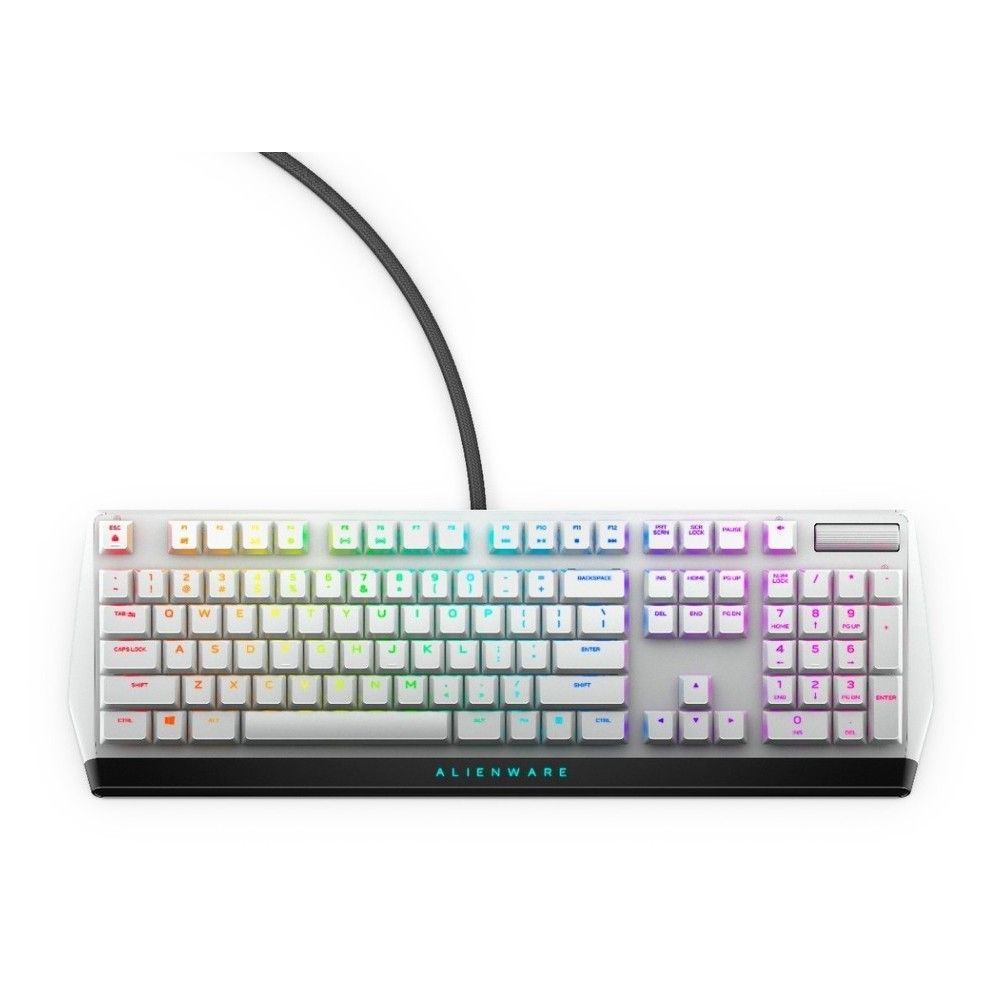 DELL Alienware Mechanical Gaming Keyboard Low Profile RGB - AW510K - Lunar Light - Image 1