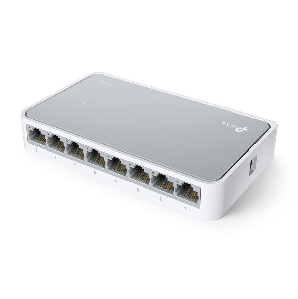 TP-LINK Switch TL-SF1008D, 8 port, 10/100 Mbps - Image 2