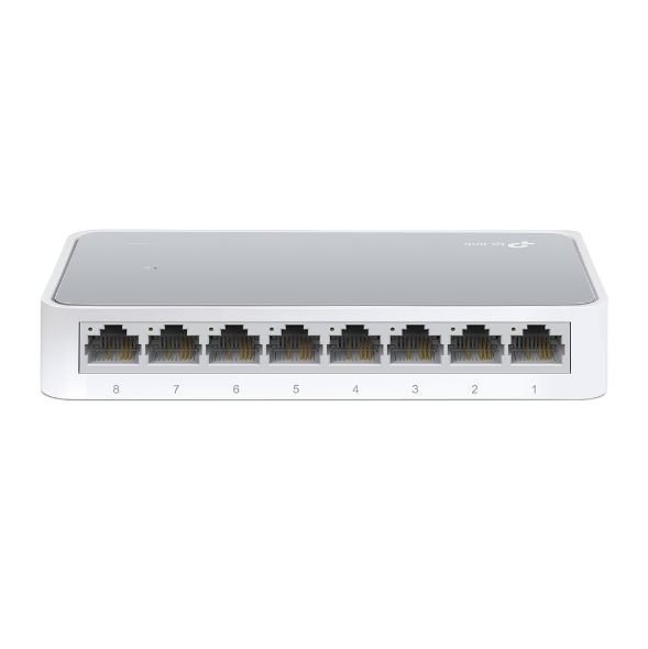 TP-LINK Switch TL-SF1008D, 8 port, 10/100 Mbps - Image 1