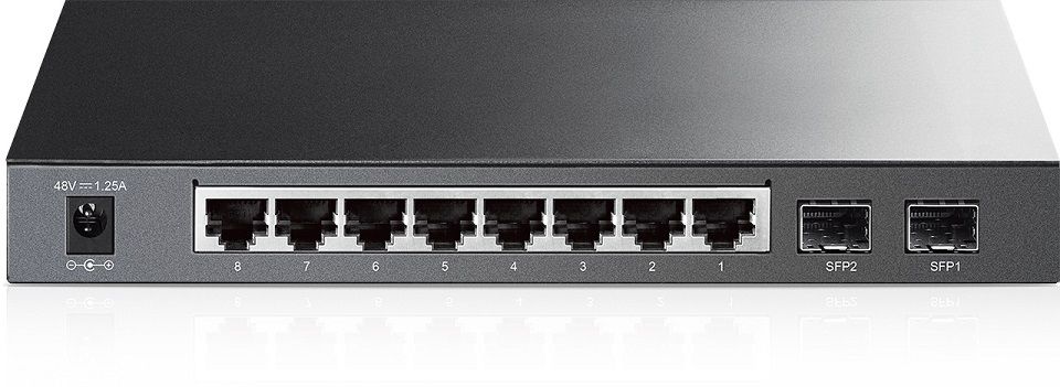 TP-LINK Switch TL-SG2210P, 8-Port Gigabit Smart PoE Switch with 2 SFP Slots - Image 2