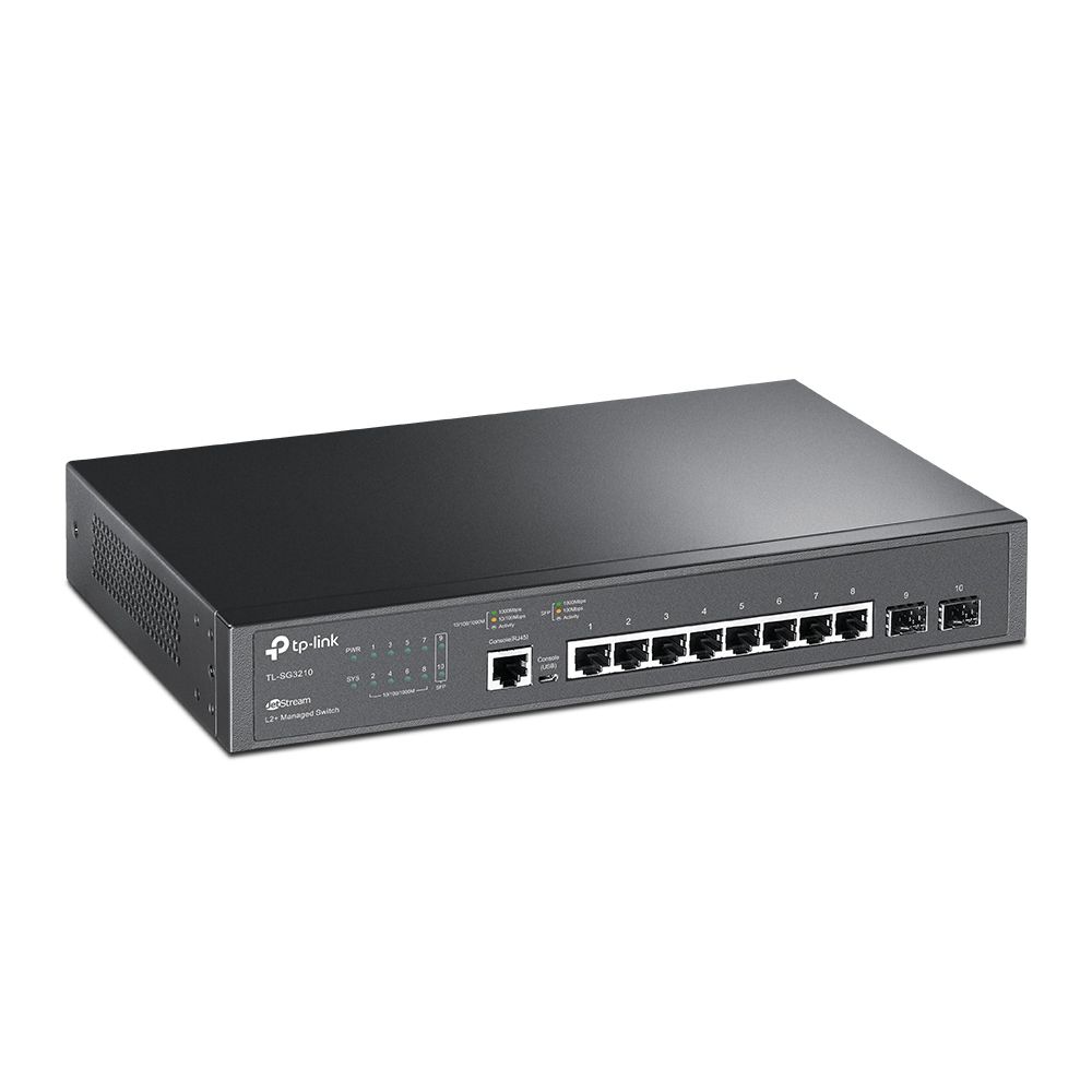 TP-LINK TL-SG3210 JETSTREAM 8 PORT GIGABIT MANAGE - Image 2