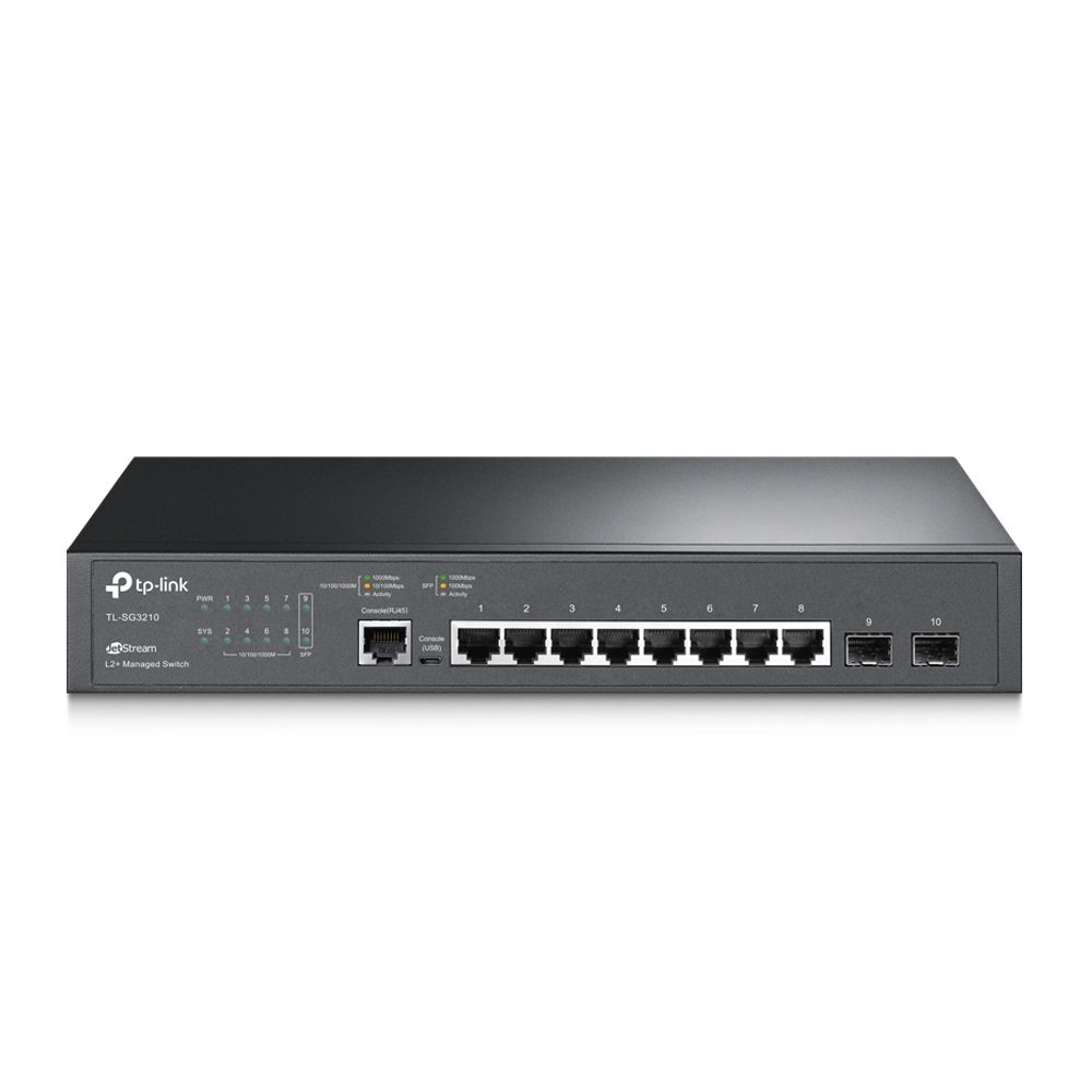 TP-LINK TL-SG3210 JETSTREAM 8 PORT GIGABIT MANAGE - Image 1