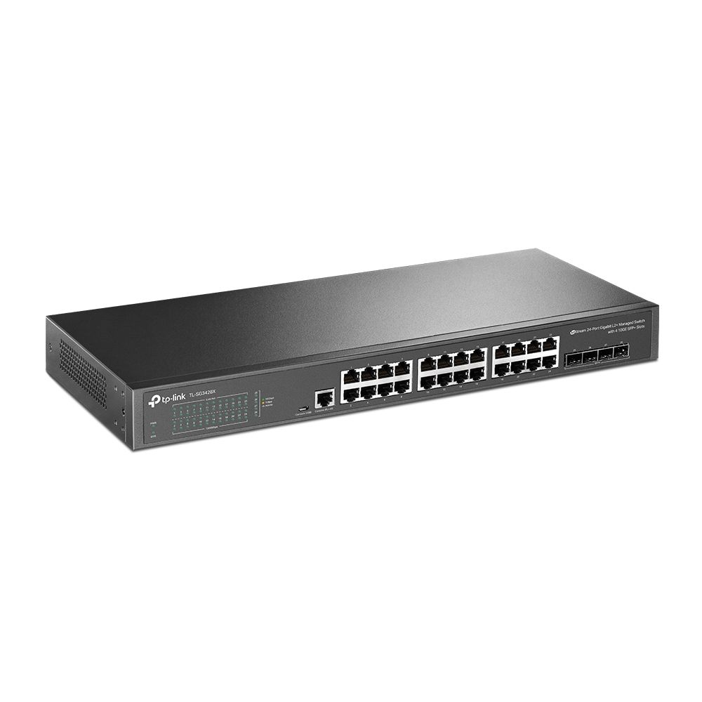 TP-LINK SWITCH TL-SG3428X 24xGIGABIT,4x10G MANAGED - Image 2