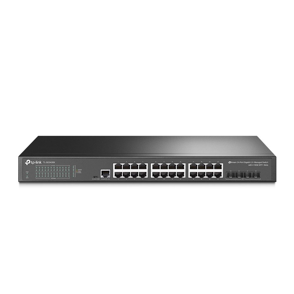 TP-LINK SWITCH TL-SG3428X 24xGIGABIT,4x10G MANAGED - Image 1