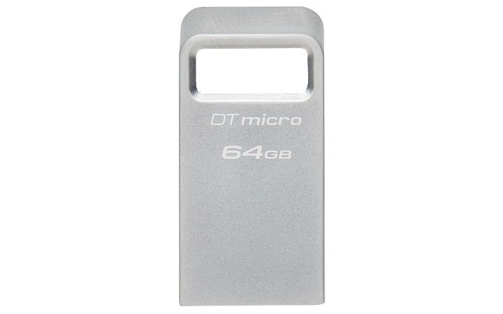 KINGSTON USB Stick Data Traveler Micro DTMC3G2/64GB, USB 3.2 Silver - Image 2