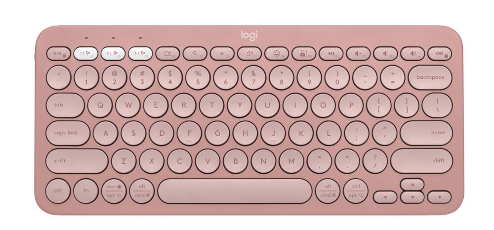 LOGITECH Keyboard Blueetooth K380s Rose - Image 1