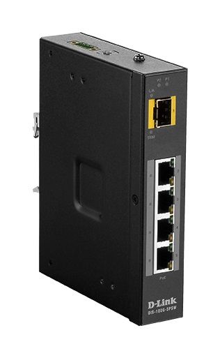 D-LINK Industrial Switch  Gigabit Unmanaged PoE with SFP slot - Image 1
