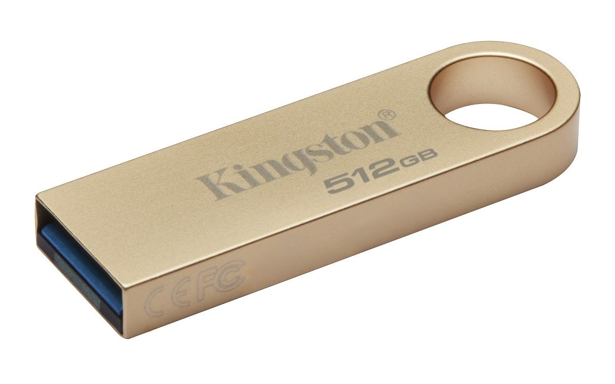 KINGSTON USB Stick Data Traveler DTSE9G3/512GB, USB 3.2, Gold KINGSTON USB Stick Data Traveler DTSE9G3/512GB, USB 3.2, Gold - Image 1