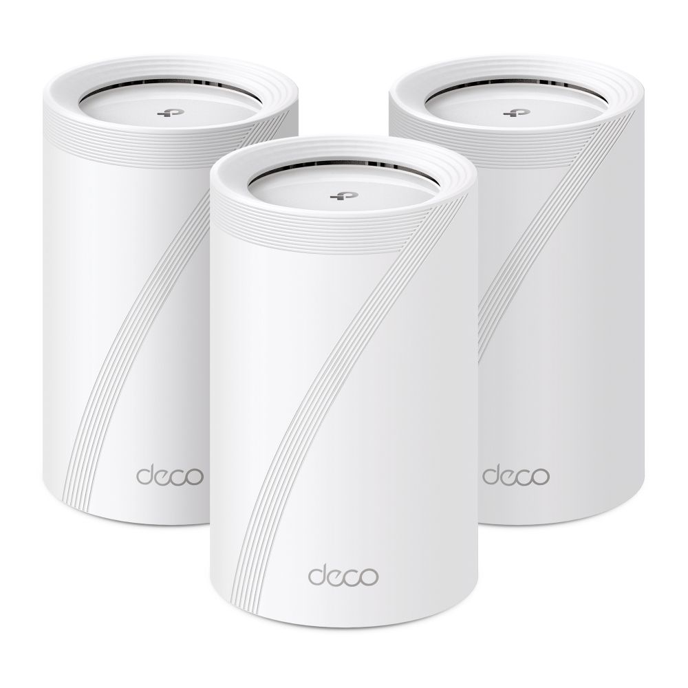TP-LINK Deco BE65 BE9300 Whole Home Mesh WiFi 7 System 3 Pack - Image 1