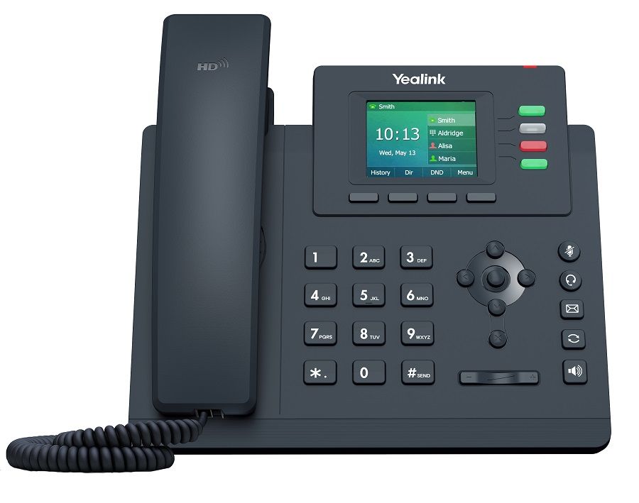 YEALINK IP PHONE SIP-T33G 4 SIP LINES POE SUPPORT - Image 1