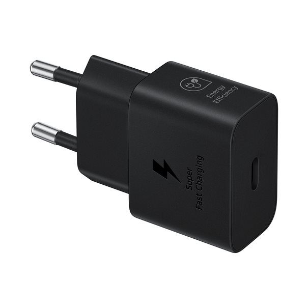 Samsung EP-T2510 USB-C 25W Travel Adapter (Super Fast Charging 25W)  black - Image 1