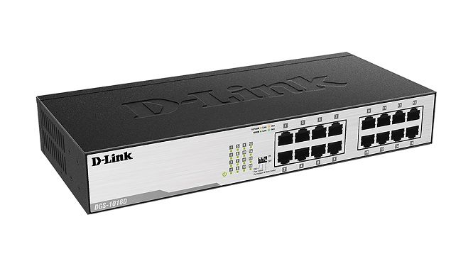 D-LINK SWITCH DGS-1016D 16-Port10/100/1000Mbps - Image 1