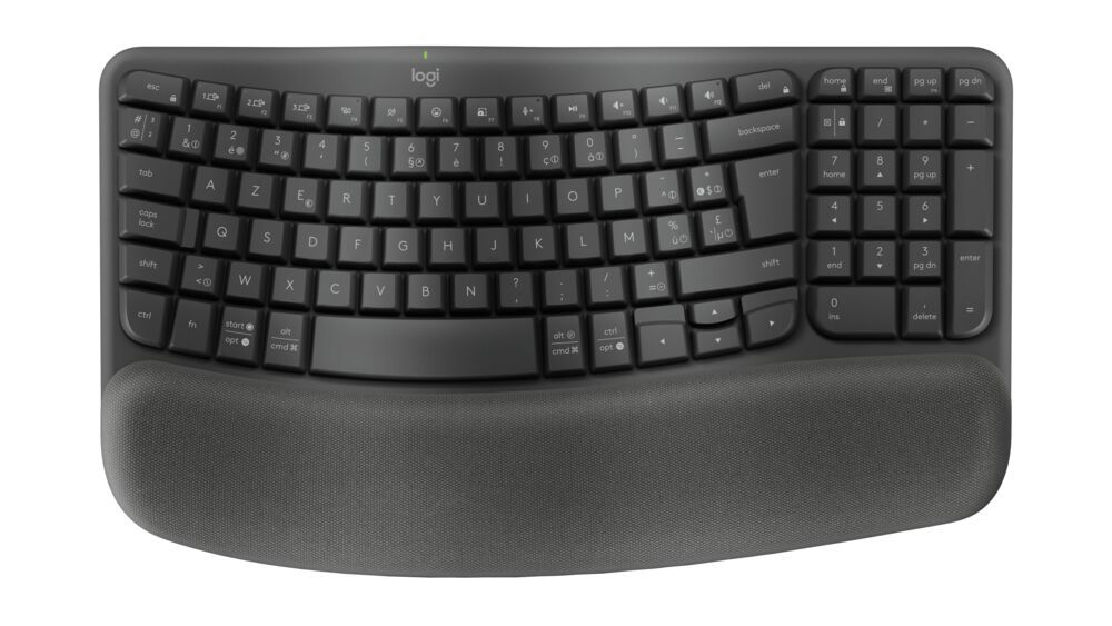 LOGITECH Keyboard Ergo Wave Keys - Image 1