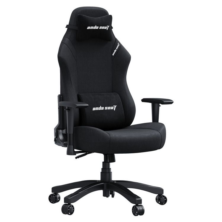 ANDA SEAT Gaming Chair LUNA Large Black Fabric - Image 1
