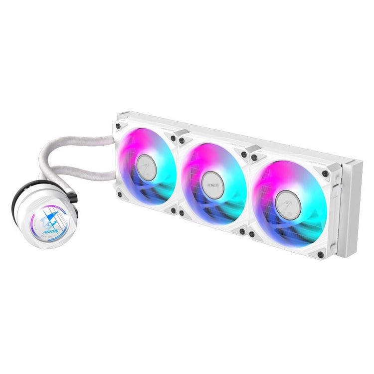 GIGABYTE CPU Cooler Liquid Cooler AORUS WATERFORCE  II  ICE 360 ARGB Sync 3 x 120mm - Image 2