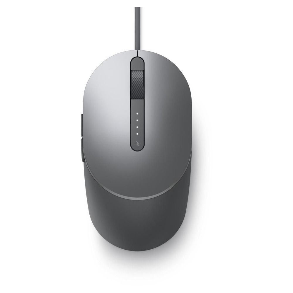 DELL Laser Wired Mouse - MS3220 - Titan Gray - Image 1