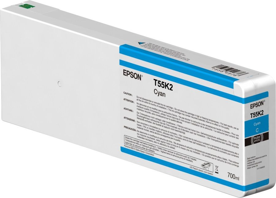 EPSON Cartridge Cyan C13T55K200 - Image 1