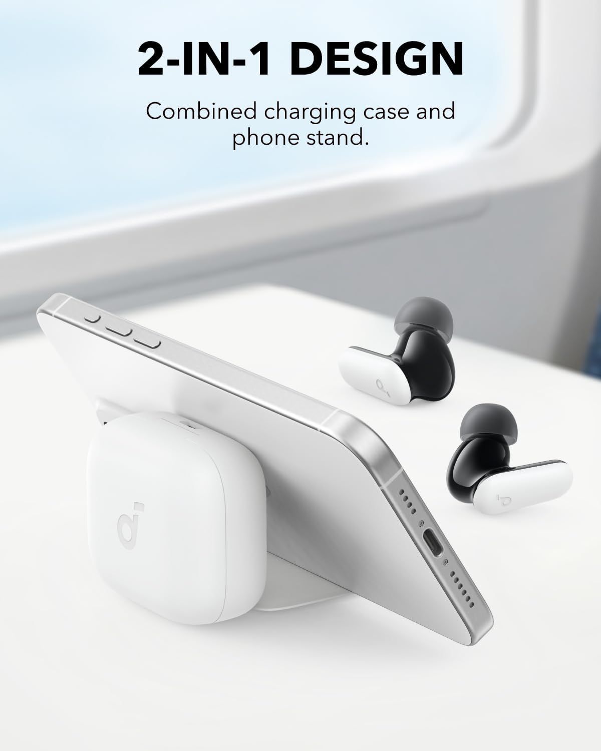 ANKER Soundcore P30i TWS Earphones Smart NC White - Image 2
