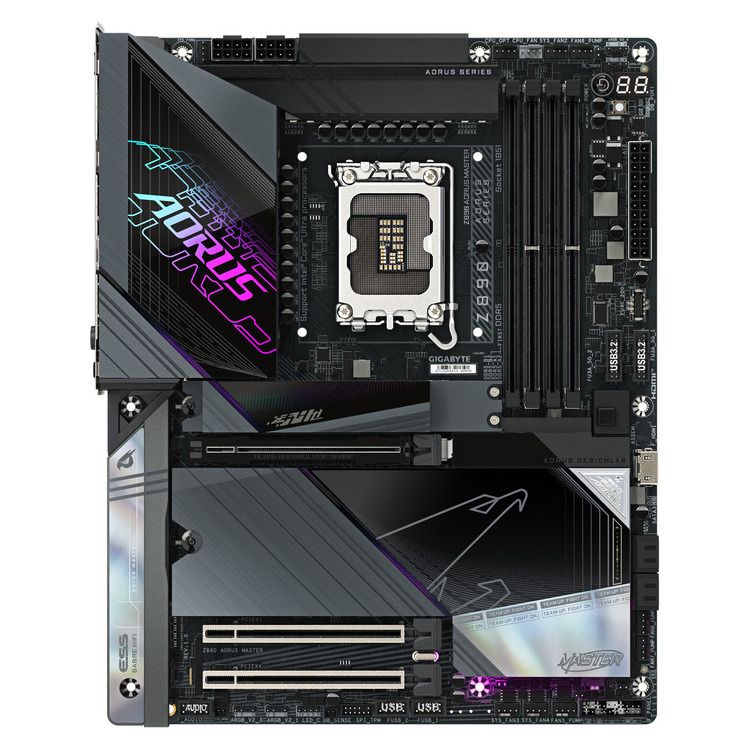 GIGABYTE MOTHERBOARD Z890 AORUS MASTER, 1851, DDR5, ATX - Image 2