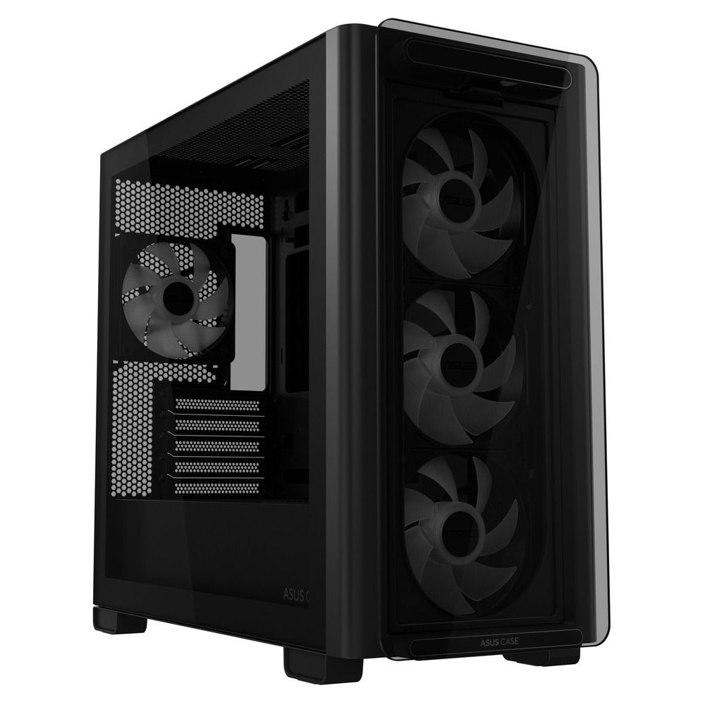 ASUS CASE A23 PLUS MINI MICRO ATX ARGB TG BLACK - Image 2