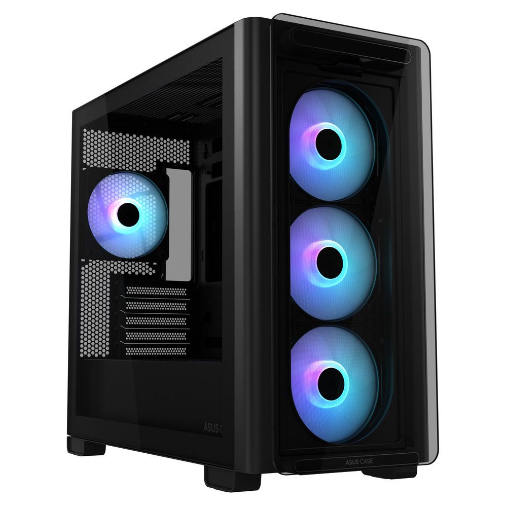 ASUS CASE A23 PLUS MINI MICRO ATX ARGB TG BLACK - Image 1