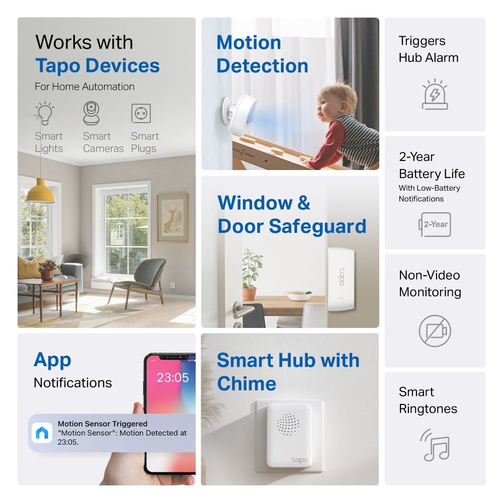 TP-LINK TAPO T30 KIT Smart Sensor Starter Kit - Image 2