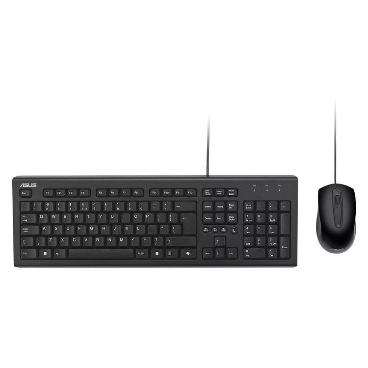 ASUS keyboard and mouse wired U2000 Greek copilot - Image 1