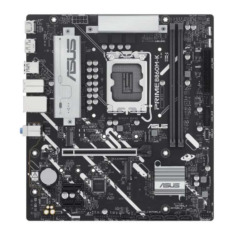 ASUS MOTHERBOARD PRIME B860M-K,, DDR5 ,1851 MATX - Image 1