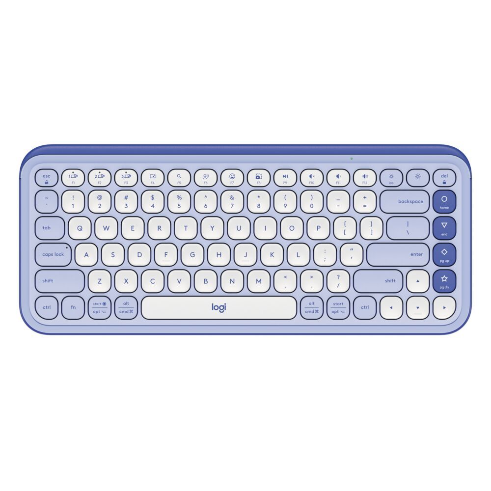 LOGITECH Keyboard Bluetooth POP ICON Keys Lilac - Image 1