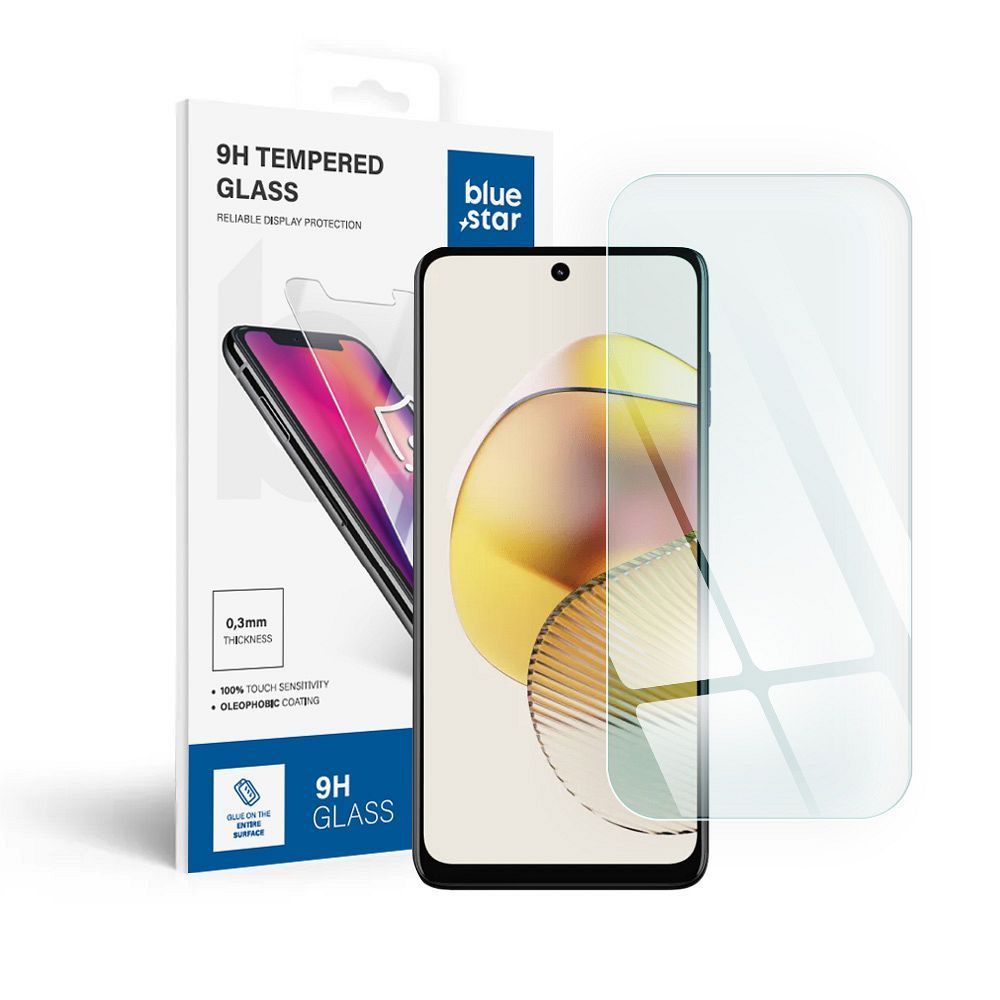Tempered Glass Blue Star - Motorola G73 - Image 1