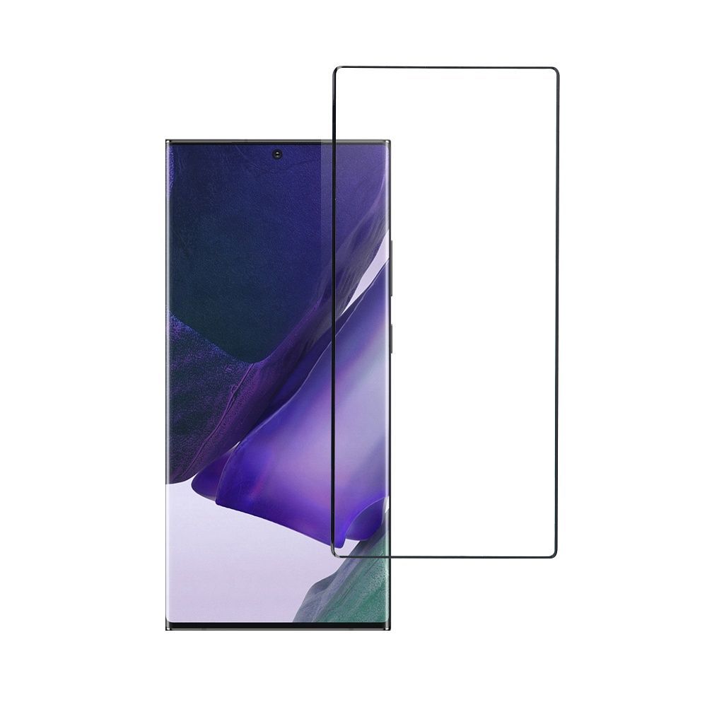 Tempered Glass Blue Star - SAMSUNG Galaxy Note 20 Ultra Full Face (full glue/small size) - black Tempered Glass Blue Star - Image 2