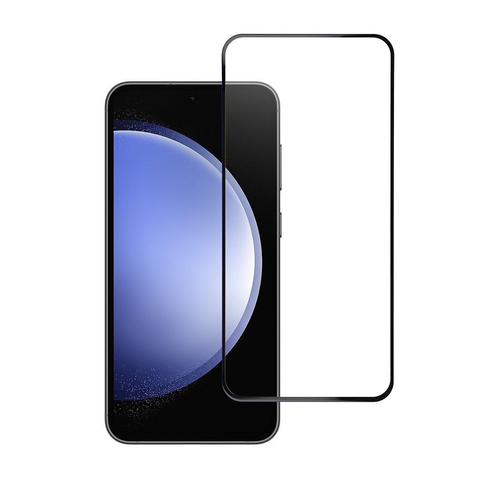Tempered Glass Blue Star - SAMSUNG Galaxy S23 FE Full Face (full glue/case friendly) - black Tempered Glass Blue Star - Image 2
