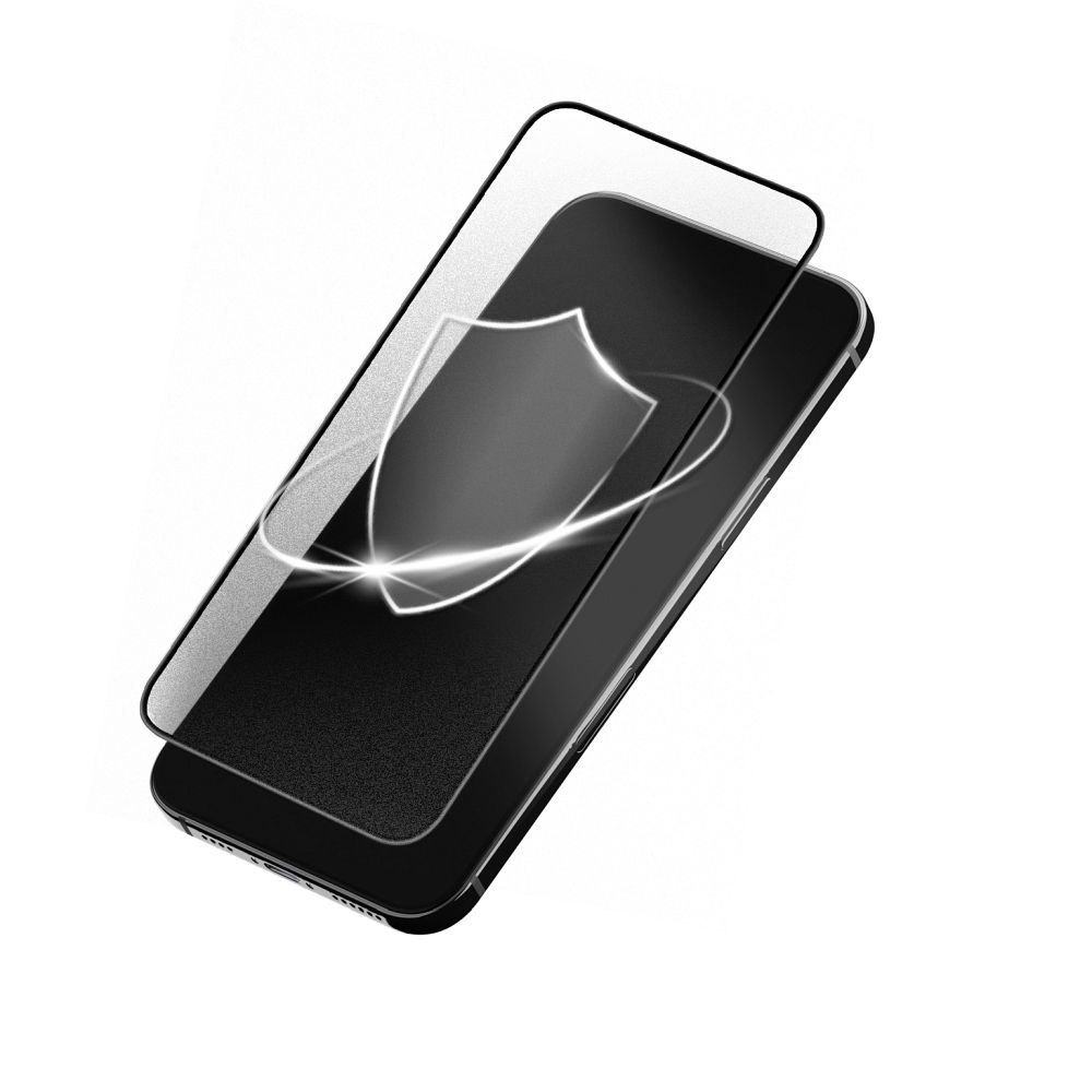 Forcell Matt Glass - for Iphone 12 Pro Max black - Image 2