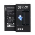 5D Full Glue Tempered Glass - for Xiaomi Redmi Note 8 black - Image 2
