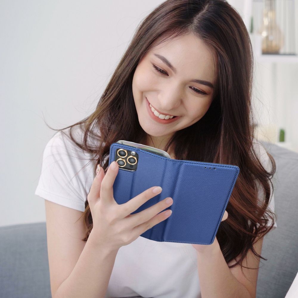 SMART CASE Book for OPPO A40 navy - Image 2