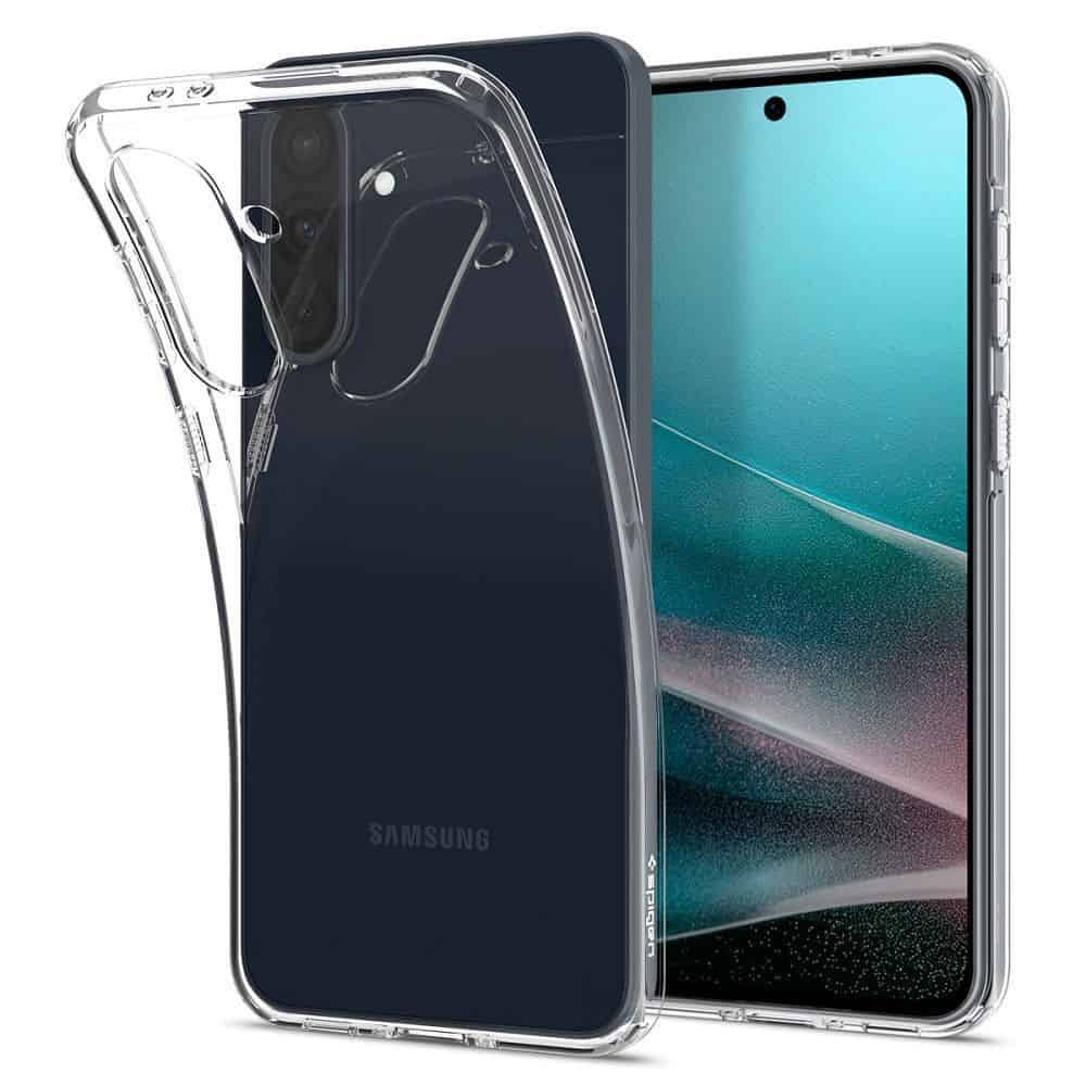 SPIGEN case LIQUID CRYSTAL for SAMSUNG A56 5G crystal clear SPIGEN case LIQUID CRYSTAL for SAMSUNG A56 5G crystal clear - Image 1
