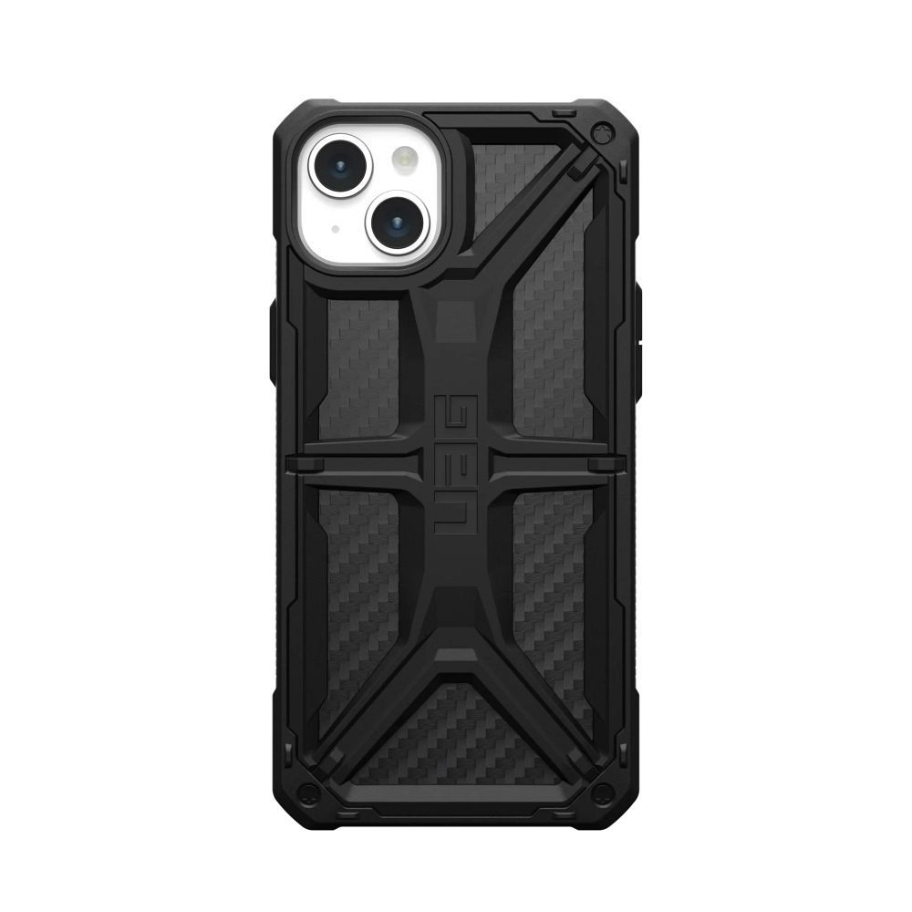 UAG Urban Armor Gear case MONARCH for IPHONE 15 Plus carbon fiber - Image 1