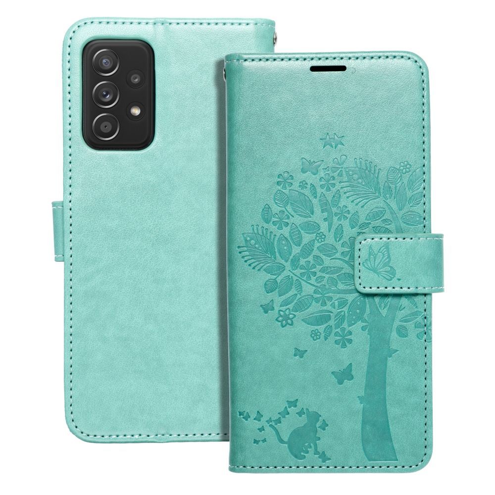 MEZZO Book case for SAMSUNG A52 5G / A52 LTE ( 4G ) / A52s 5G tree green - Image 1