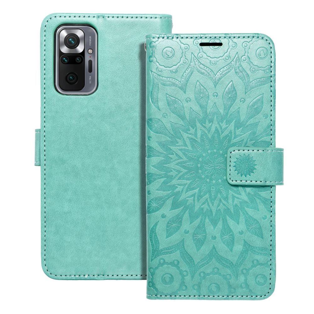 MEZZO Book case for XIAOMI Redmi Note 10 Pro mandala green - Image 1